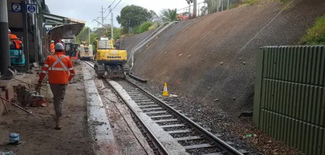 Transport and infrastructure rail works